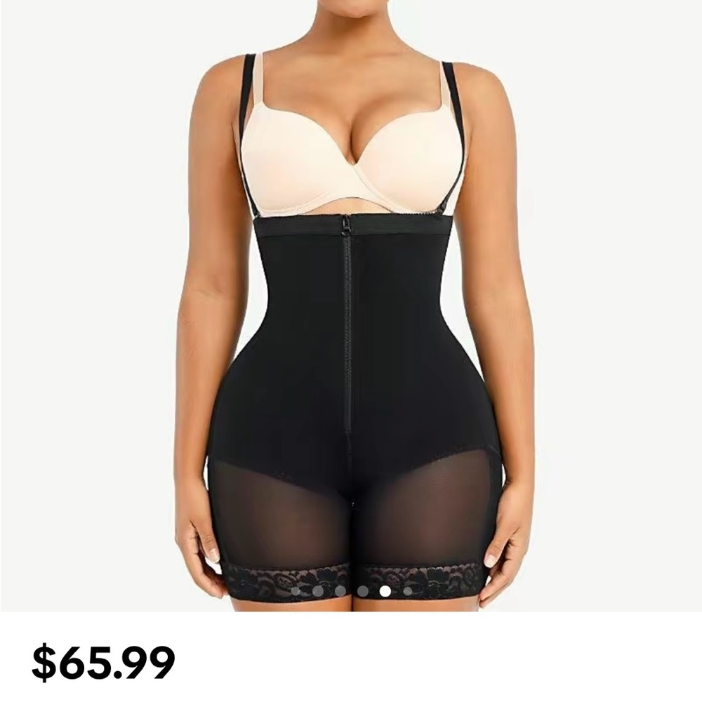 Black Shapewear Bodysuit